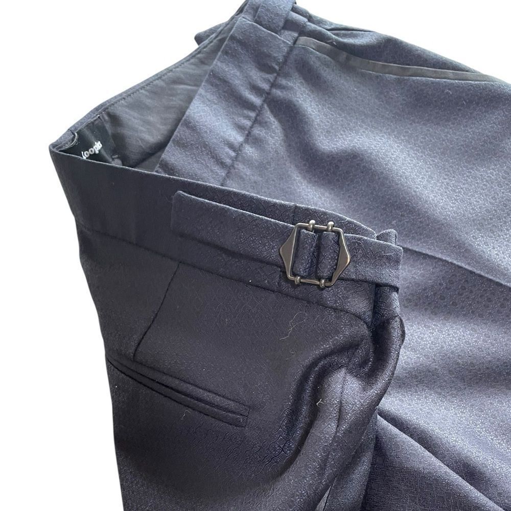 The Kooples Black/blue Wool Trousers 38” waist - Picture 3 of 8